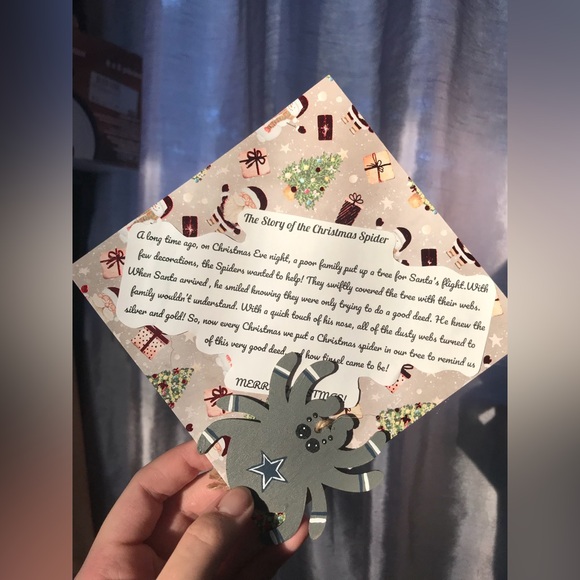 Custom Christmas spiders - Picture 4 of 5